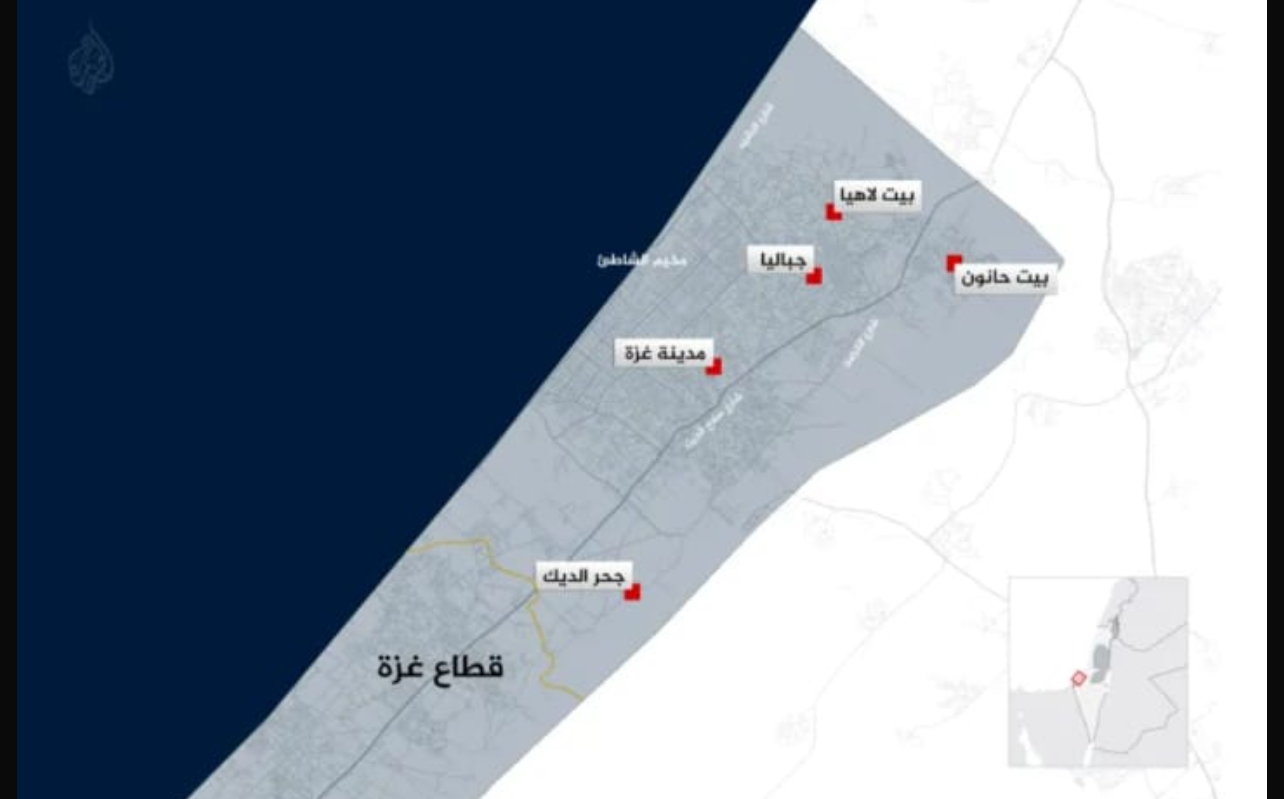 ماهى خطة اسرائيل لتقسيم  قطاع غزه