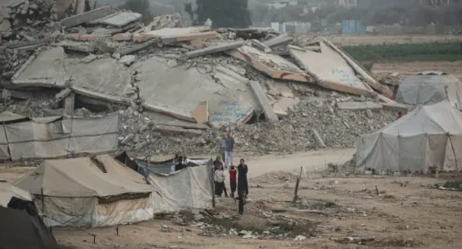 المتحدثة باسم البيت الأبيض كارولين ليفيت  الإدارة الأميركية لم توافق بعد على خطوة إنشاء قاعدة عسكرية  قرب غزة.... 