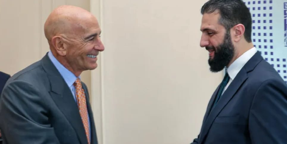 باراك يتحدث عن الخطوة التاليه بعد زيارة الشرع الى واشنطن ؟؟