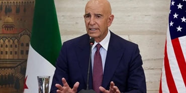 توم براك : يطرح جملة من الخطوط الحمراء المتعلقه بالنشاط العسكري الإسرائيلي فى سوريا