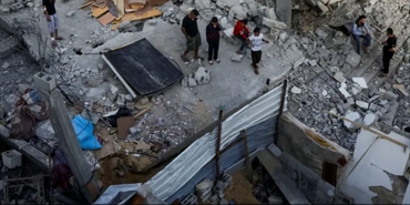 الدفاع المدنى الفلسطينى: استشهاد 11 فلسطينيا فى ضربة جويه فجر اليوم